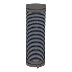 Flexible Length Radiation Shield
